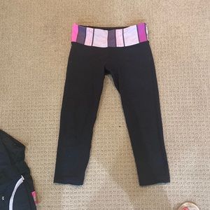 Lululemon reversible crop leggings